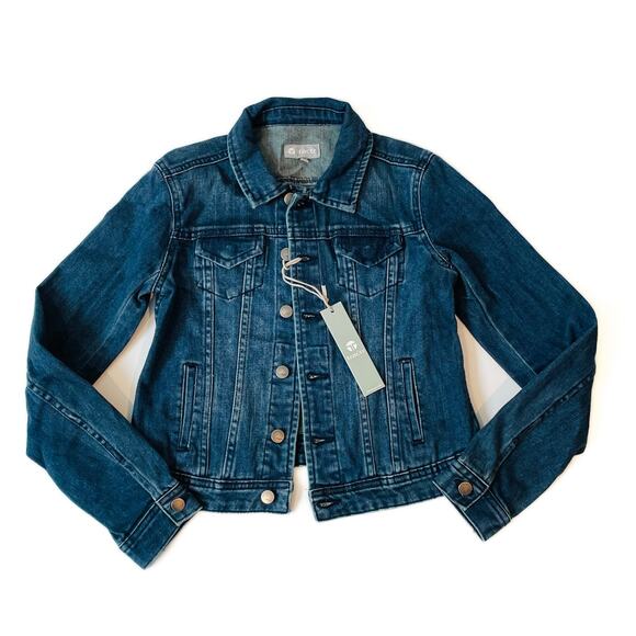 NWT Tractr S (7/8) Jean Jacket - Picture 1 of 6